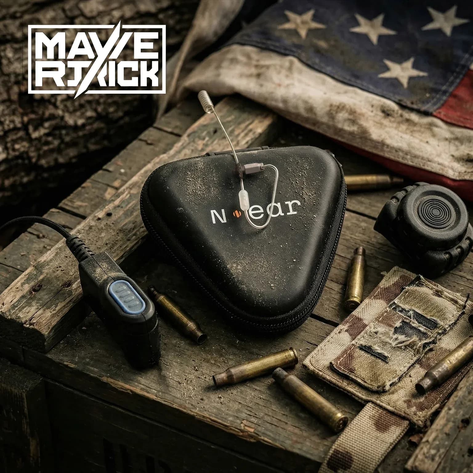 N-Ear Maverick Kit 360 Original & Tier 1 Choice PTT IP67 & Remote PTT IP67 6