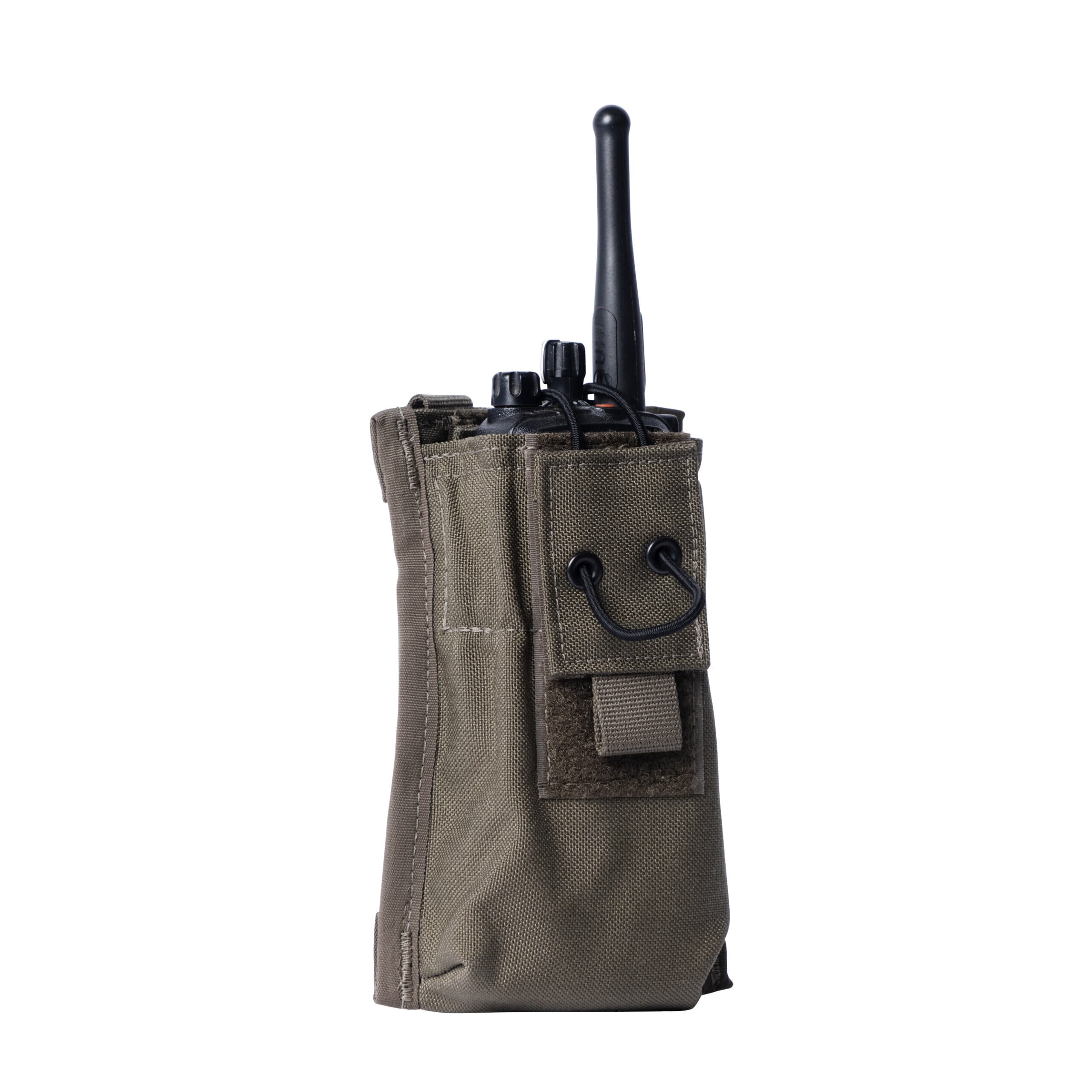 HighCom Scorpion Nylon Tactical Pouch, MOLLE/PALS webbing, Universal Radio Pouch (Model/Size must be specified with order), Wolf Grey 3