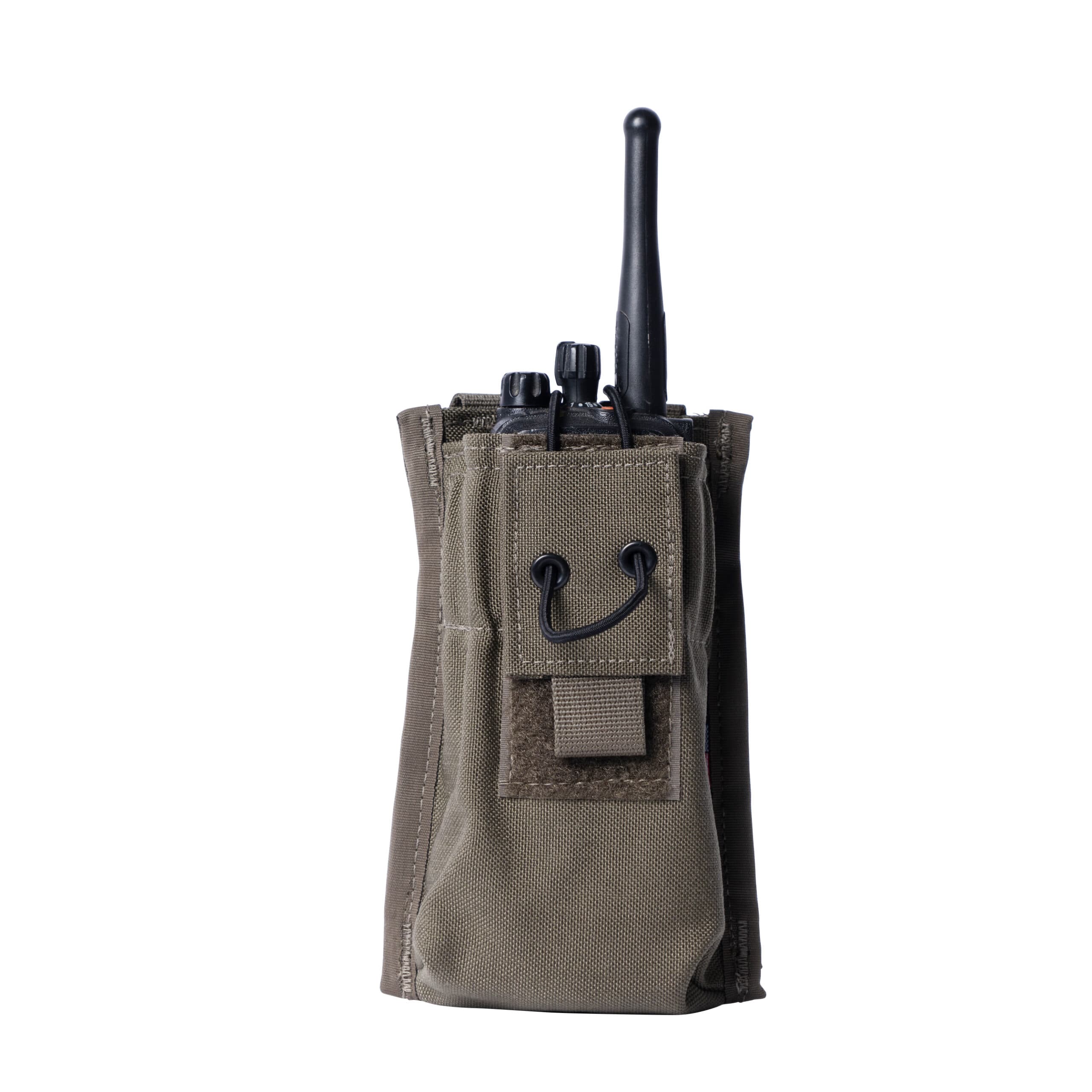 HighCom Scorpion Nylon Tactical Pouch, MOLLE/PALS webbing, Universal Radio Pouch (Model/Size must be specified with order), Wolf Grey