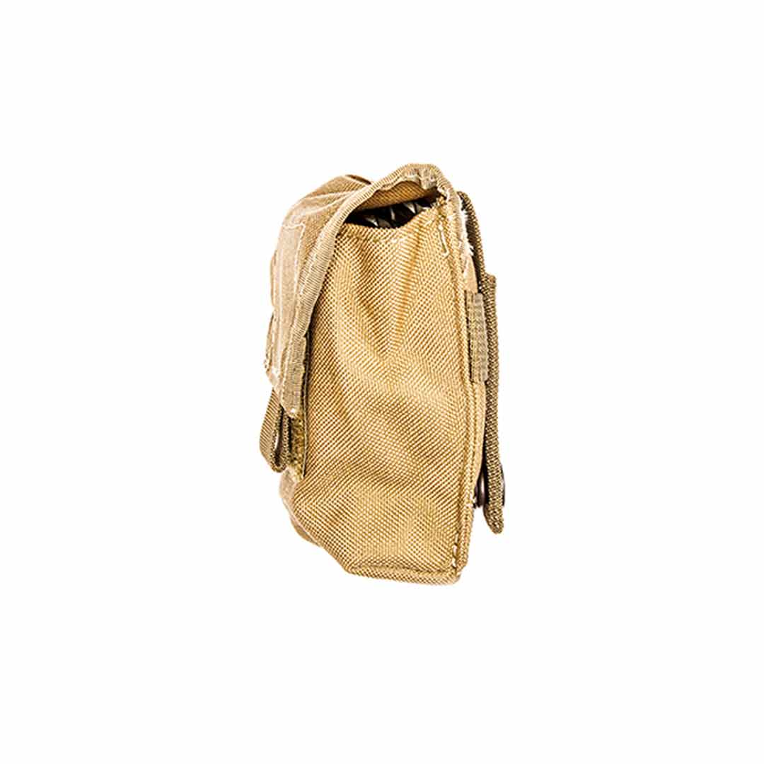 HighCom Scorpion Nylon Tactical Pouch, MOLLE/PALS webbing, Double Handcuff Pouch, Wolf Grey 4