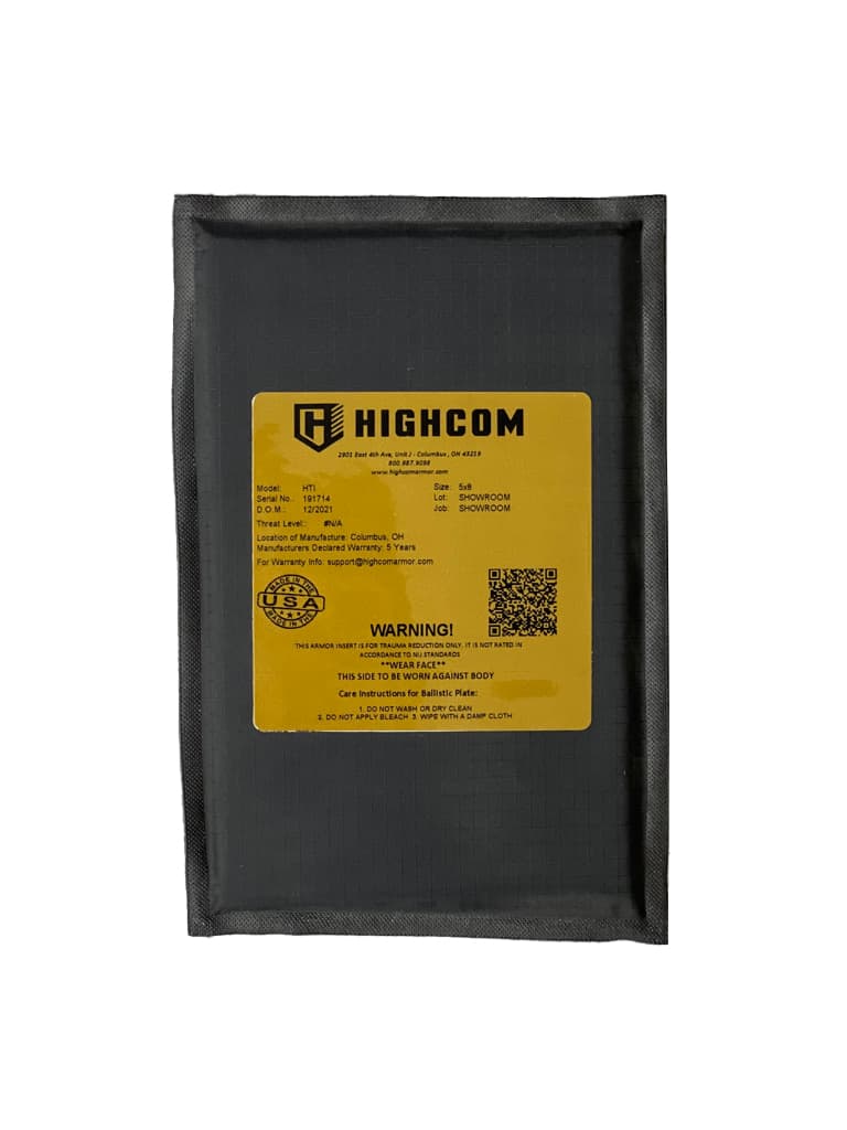 HighCom Hard Trauma Insert, size: 5x8