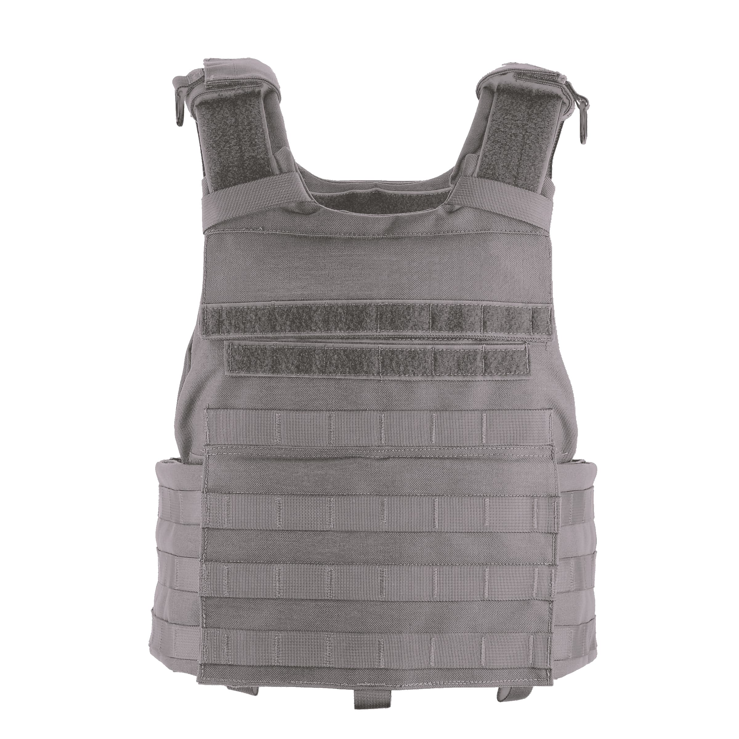 HighCom Trooper APC (Advanced Plate Carrier) no soft armor panel included, Wolf Grey, One Size 8