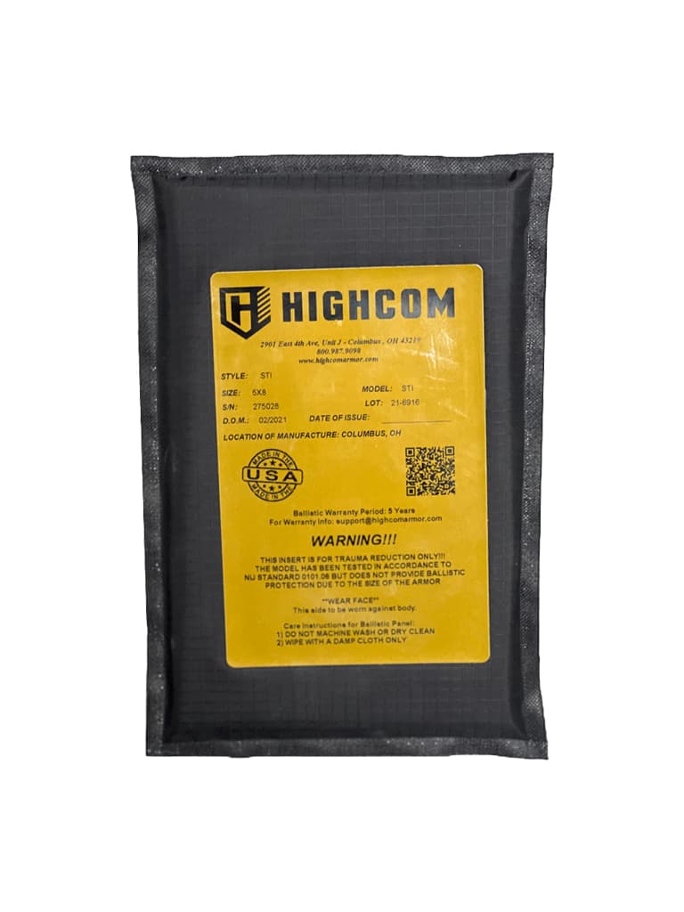HighCom Soft Trauma Insert, size: 5x8