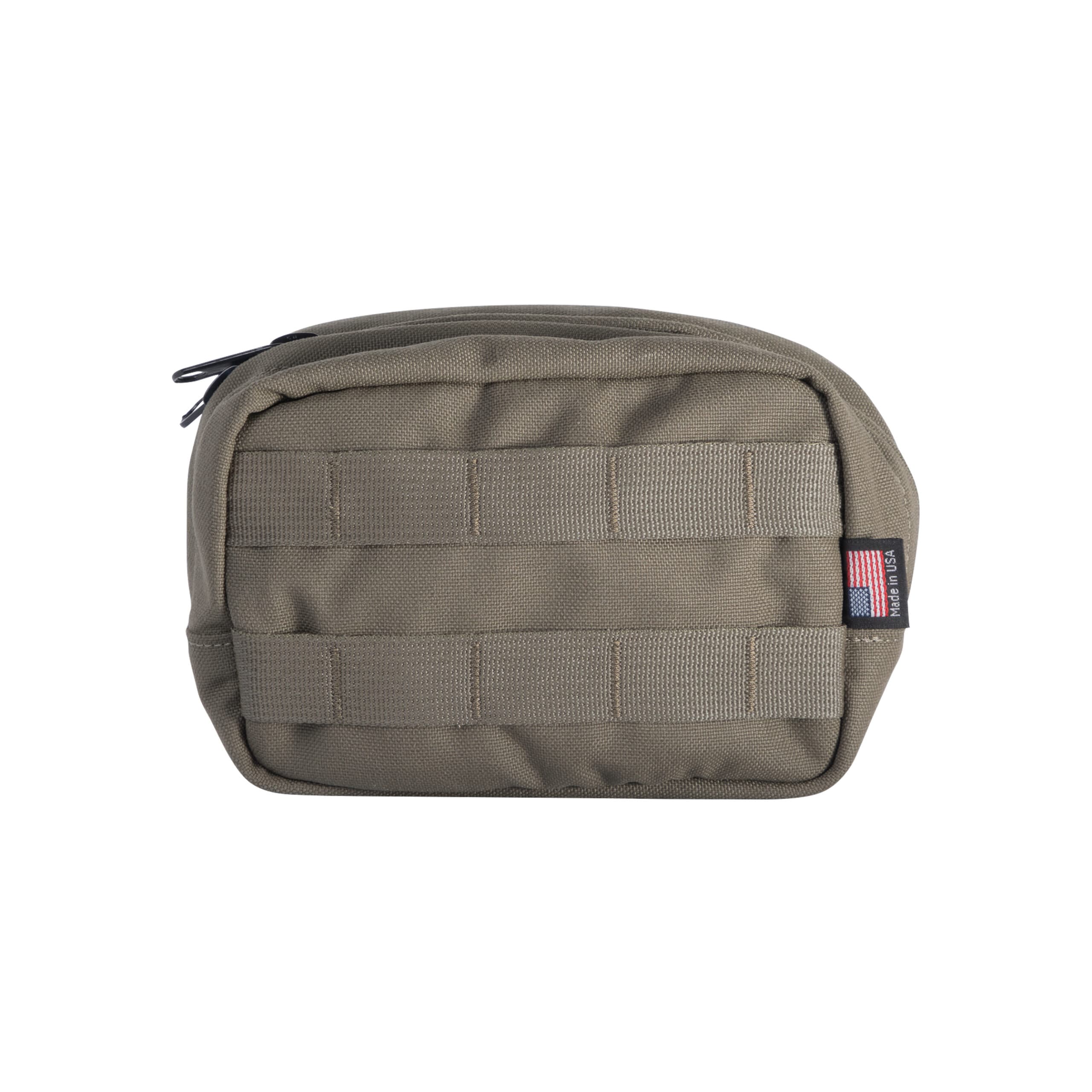 HighCom Scorpion Nylon Tactical Pouch, MOLLE/PALS webbing, Admin Pouch, Wolf Grey