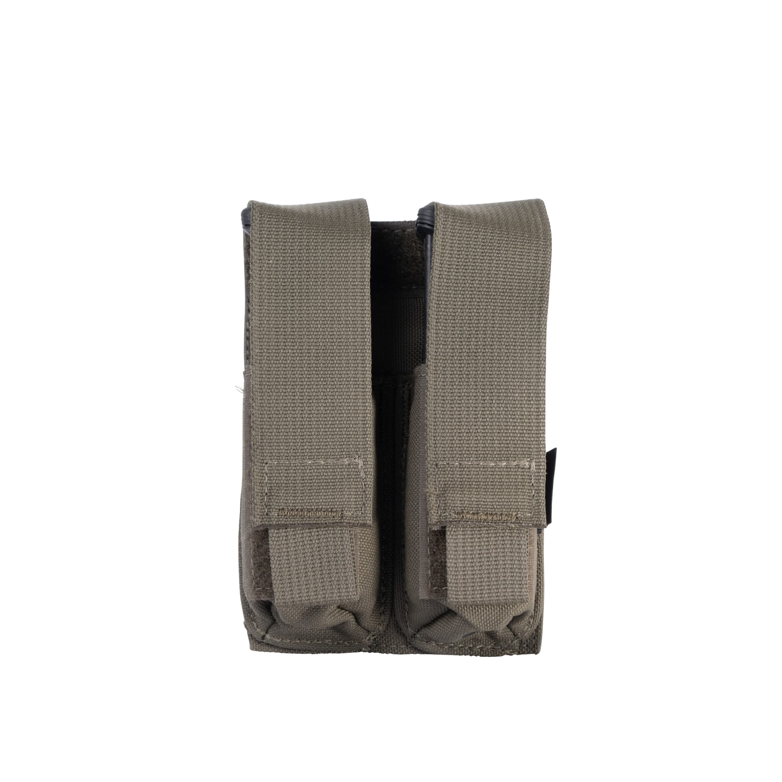 HighCom Scorpion Nylon Tactical Pouch, MOLLE/PALS webbing, Double Pistol Mag Pouch, Wolf Grey